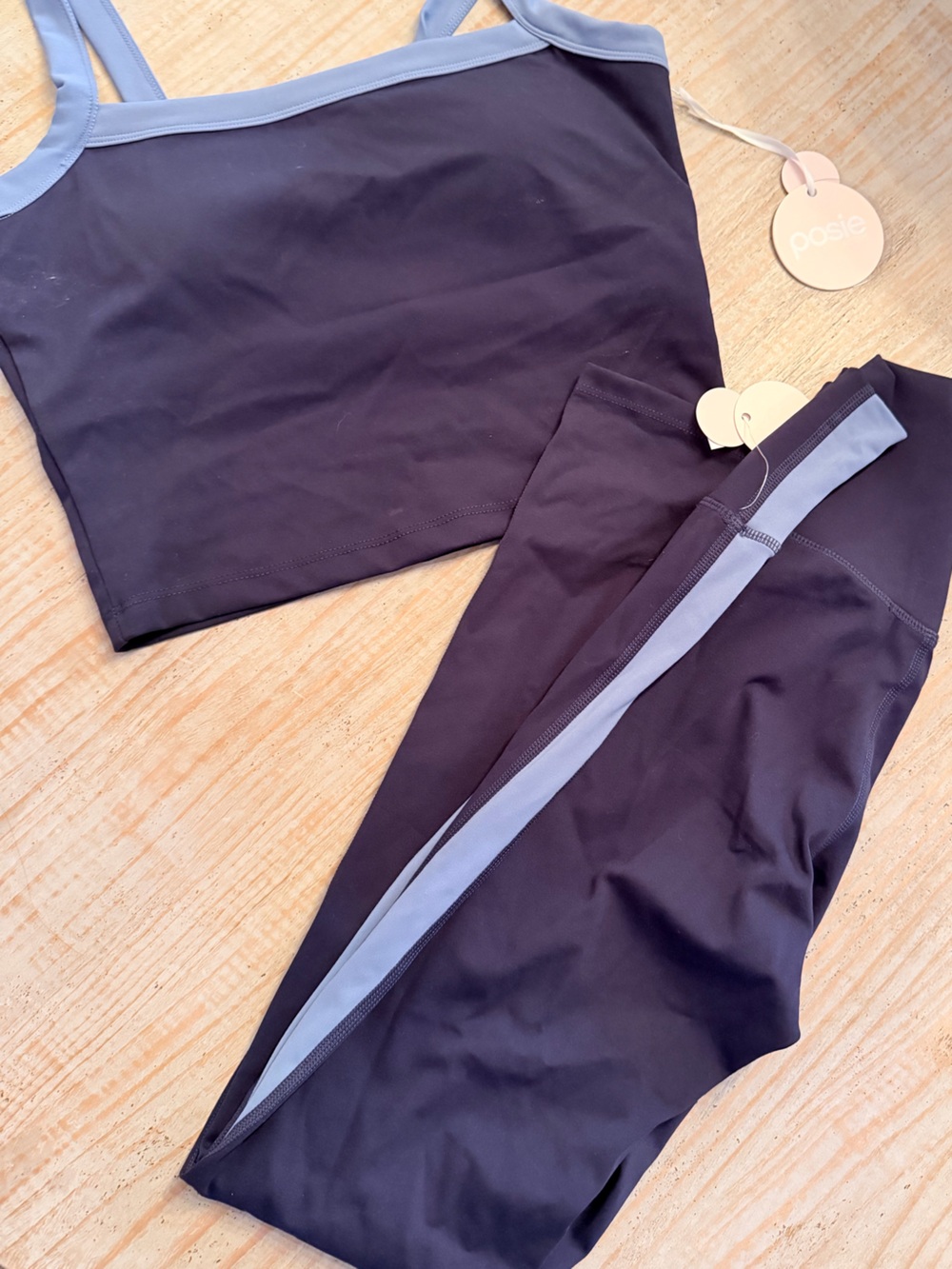 Posie Navy Blue workout set